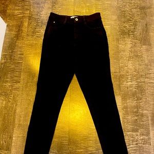 Zara Black Jean Pants size 6